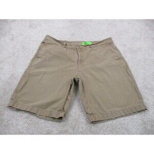 Patagonia All-Wear Shorts 10" Mens 35 Brown Tan Organic Cotton Outdoors Casual *